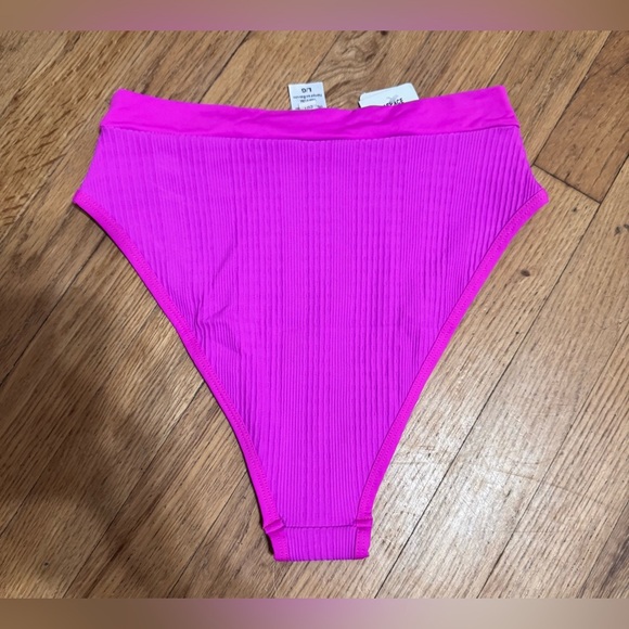 L*Space Frenchi Bikini Bottoms in Bright Fuchsia - Picture 7 of 7